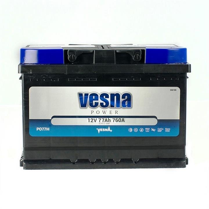 Vesna 415077 Akumulator Vesna Power 12V 77AH 760A(EN) P+ 415077: Atrakcyjna cena w Polsce na 2407.PL - Zamów teraz!