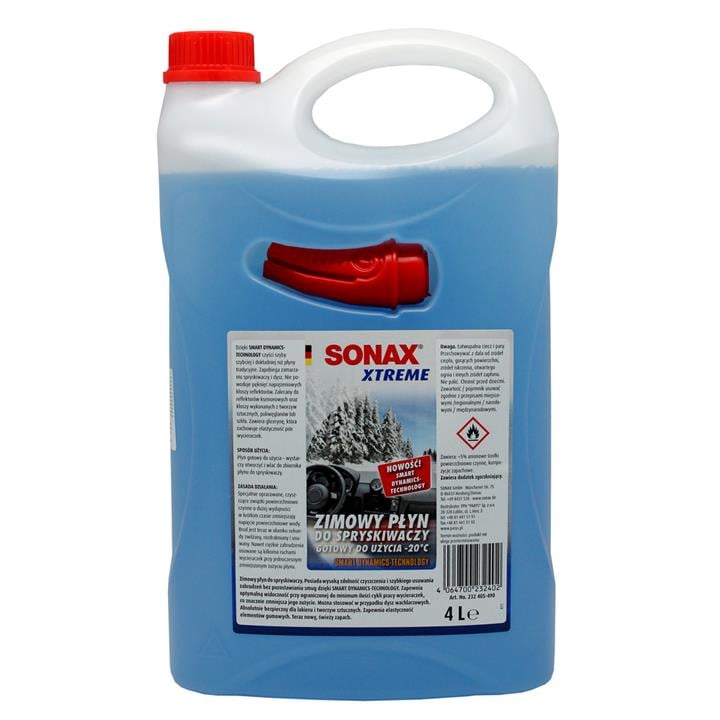 Sonax 232405 Płyn do spryskiwaczy Sonax Xtreme Nanopro, zimowy, -20°C, 4l 232405: Dobra cena w Polsce na 2407.PL - Kup Teraz!