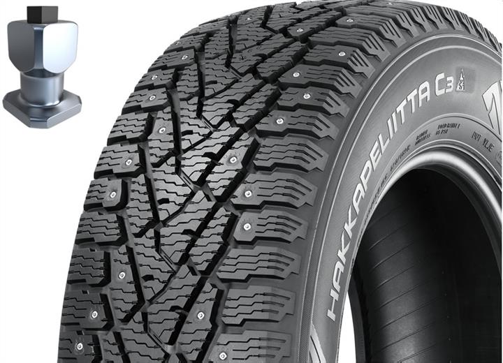 Nokian TS32031 Commercial Winter Tyre Nokian Hakkapeliita C3 215/75 R16C 116R Cargo TS32031: Buy near me at 2407.PL in Poland at an Affordable price!