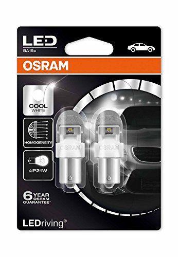Osram Лампа світлодіодна Osram LEDriving CoolWhite P21W 12V BA15s (2 шт.) – ціна