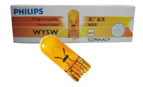 Philips 12396 Glow bulb yellow WY5W 12V 5W 12396: Buy near me in Poland at 2407.PL - Good price!