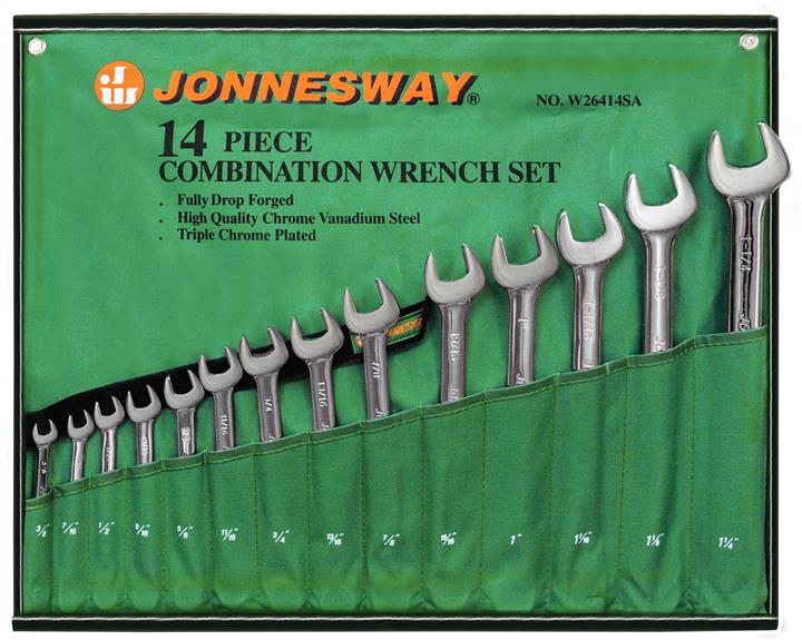 Jonnesway W26414S Zestaw kluczy 3/8 "-1-1 / 4", 14 elementów W26414S: Dobra cena w Polsce na 2407.PL - Kup Teraz!