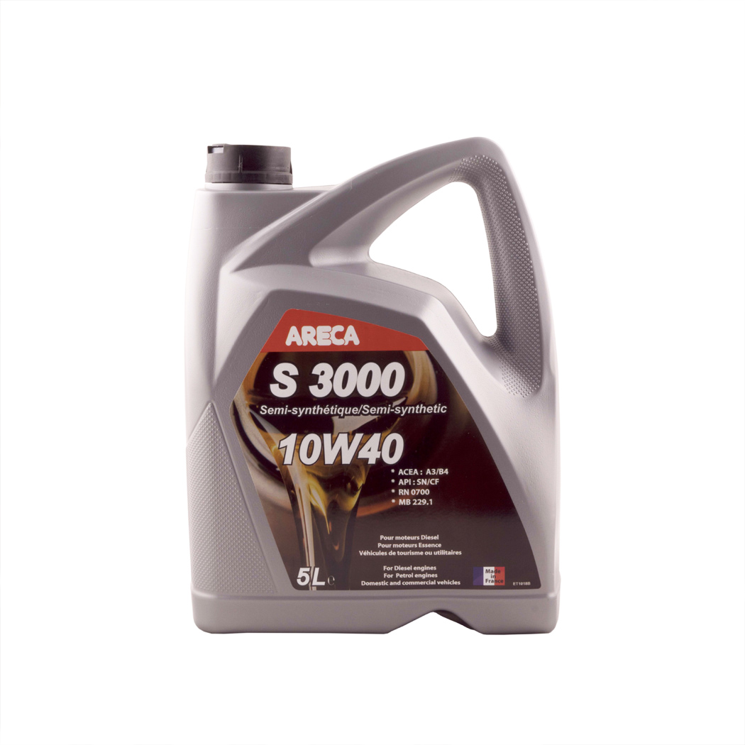 Areca 040F0005000 Motoröl Areca S3000 10W-40, 5L 040F0005000: Kaufen Sie zu einem guten Preis in Polen bei 2407.PL!