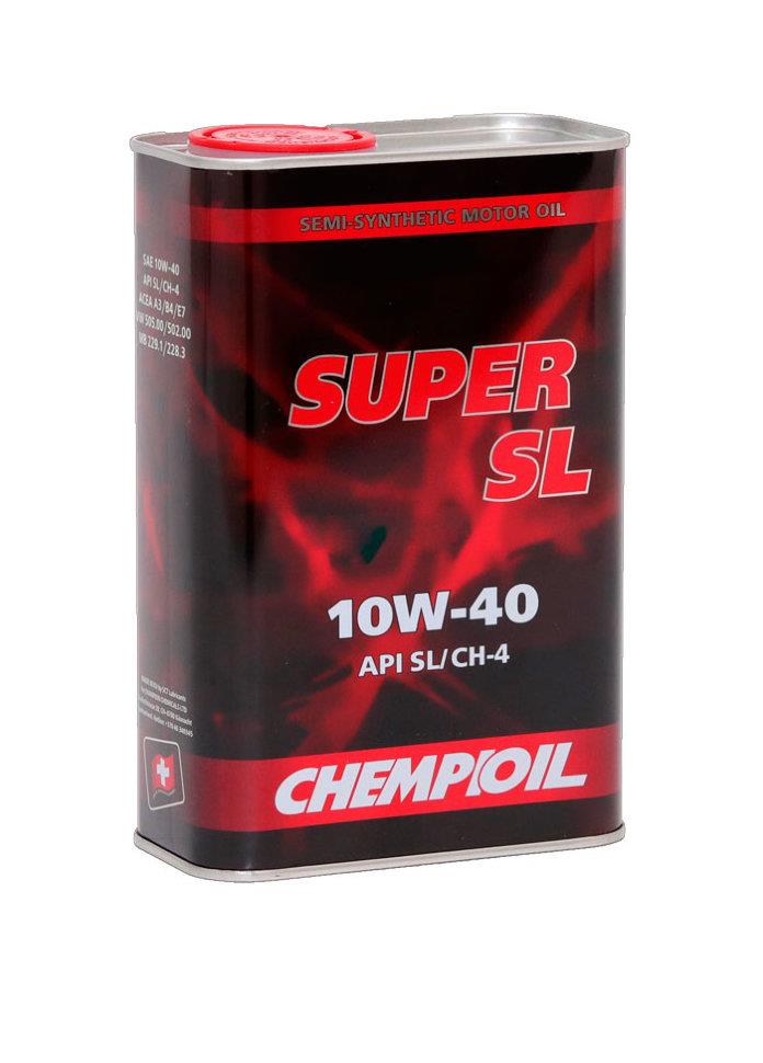 Chempioil 4770242400987 Моторное масло CHEMPIOIL Super SL 10W-40, 5л 4770242400987: Отличная цена - Купить в Польше на 2407.PL!