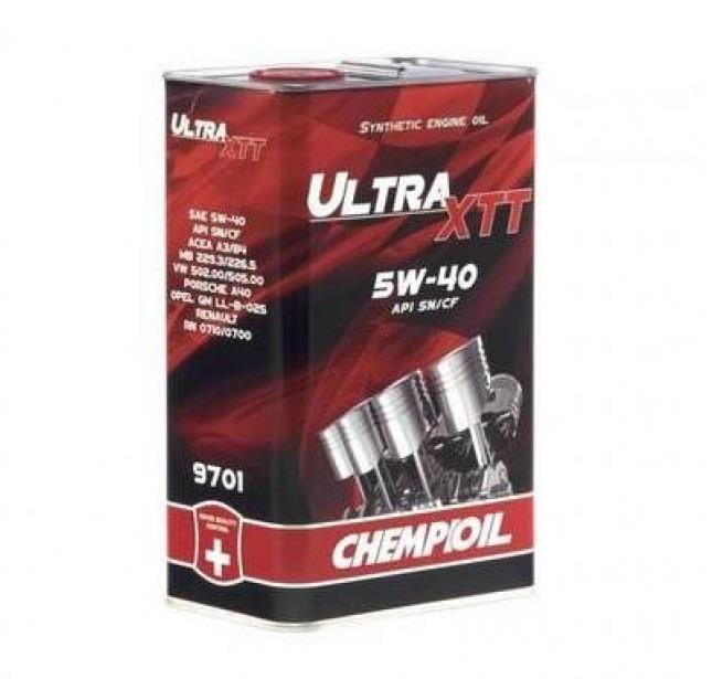 Chempioil 4770242401113 Моторное масло Chempioil Ultra XTT 5W-40, 1л 4770242401113: Отличная цена - Купить в Польше на 2407.PL!