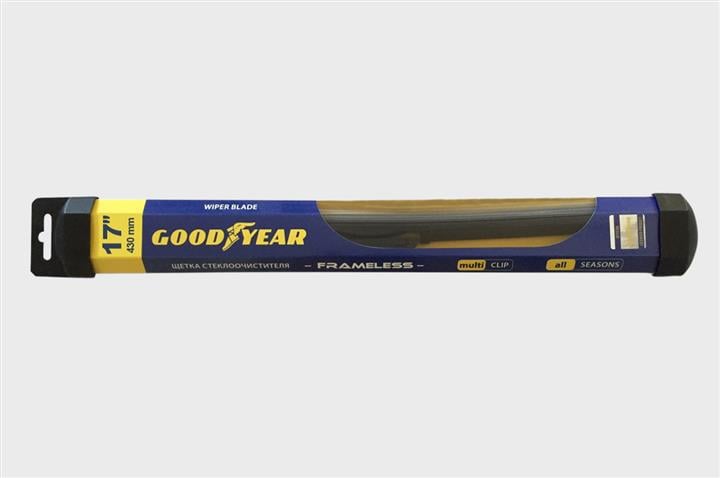 Goodyear GY000417 Wiper Blade Frameless 430 mm (17") GY000417: Buy near me in Poland at 2407.PL - Good price!