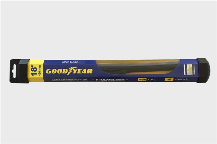 Goodyear GY000418 Wiper Blade Frameless 450 mm (18") GY000418: Buy near me in Poland at 2407.PL - Good price!