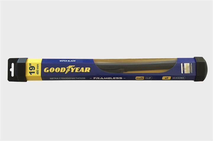 Goodyear GY000419 Wiper Blade Frameless 480 mm (19") GY000419: Buy near me in Poland at 2407.PL - Good price!