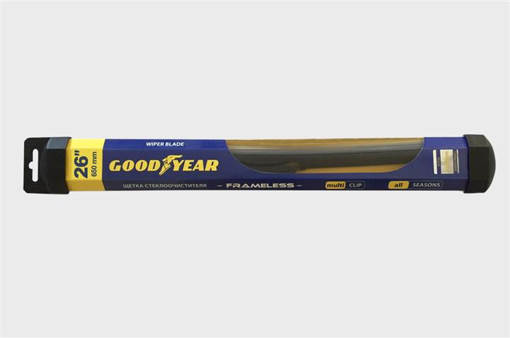 Goodyear GY000426 Wiper Blade Frameless 650 mm (26") GY000426: Buy near me in Poland at 2407.PL - Good price!