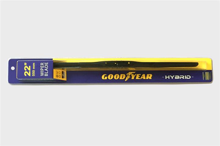 Goodyear GY000522 Hybrid Wiper Blade 550 mm (22") GY000522: Buy near me in Poland at 2407.PL - Good price!