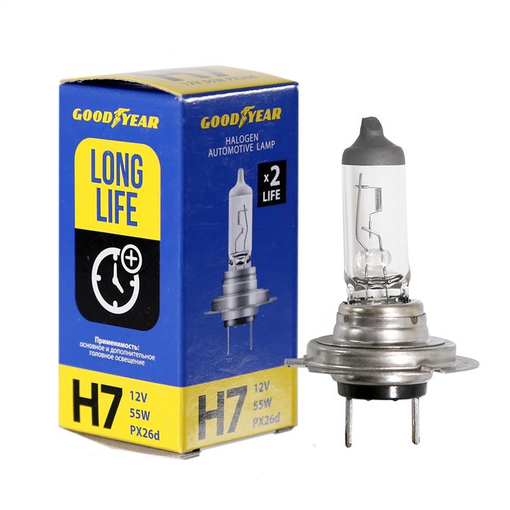 Goodyear GY017122 Halogen lamp 12V H7 55W GY017122: Buy near me in Poland at 2407.PL - Good price!