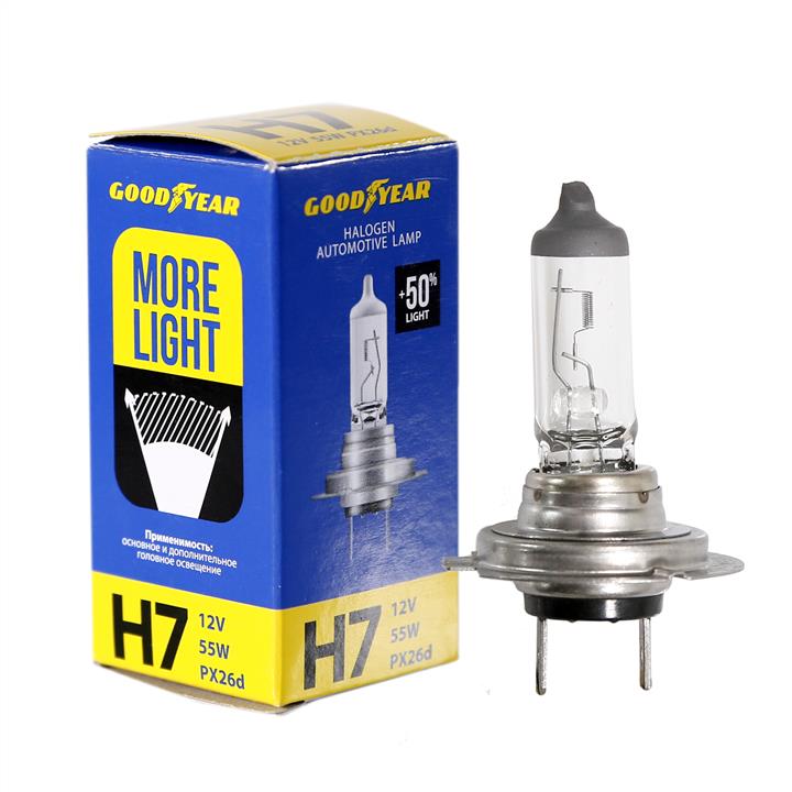 Goodyear GY017124 Halogen lamp 12V H7 55W GY017124: Buy near me at 2407.PL in Poland at an Affordable price!