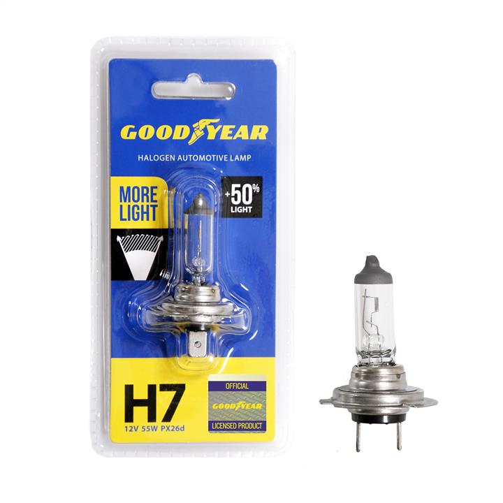 Goodyear GY017125 Halogen lamp 12V H7 55W GY017125: Buy near me in Poland at 2407.PL - Good price!