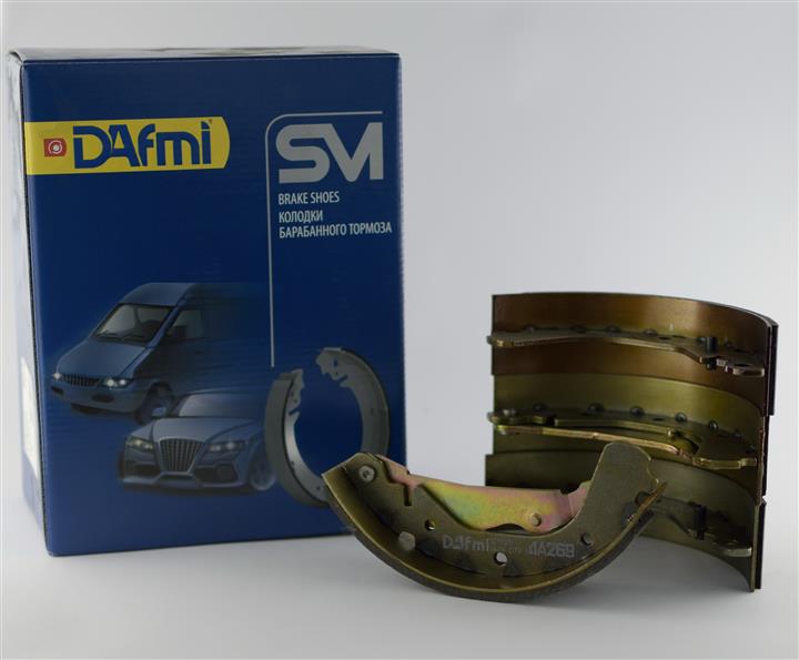 DAfmi DA269 Колодки тормозные барабанные, комплект DA269: Отличная цена - Купить в Польше на 2407.PL!