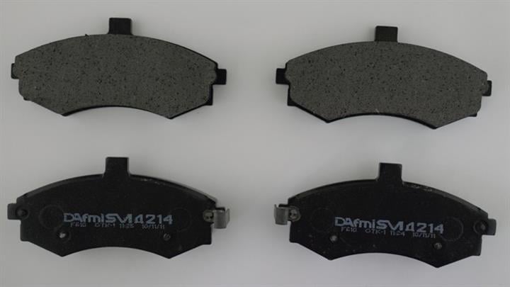 DAfmi D214SM Front disc brake pads, set D214SM: Buy near me in Poland at 2407.PL - Good price!