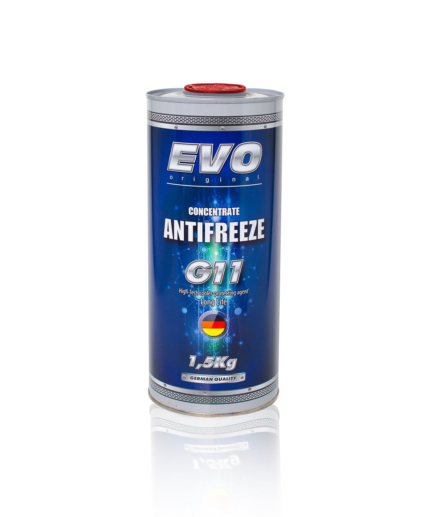 EVO 4291678011030 Antifreeze concentrate G11 ANTIFREEZE, blue, 1.5 l 4291678011030: Buy near me in Poland at 2407.PL - Good price!