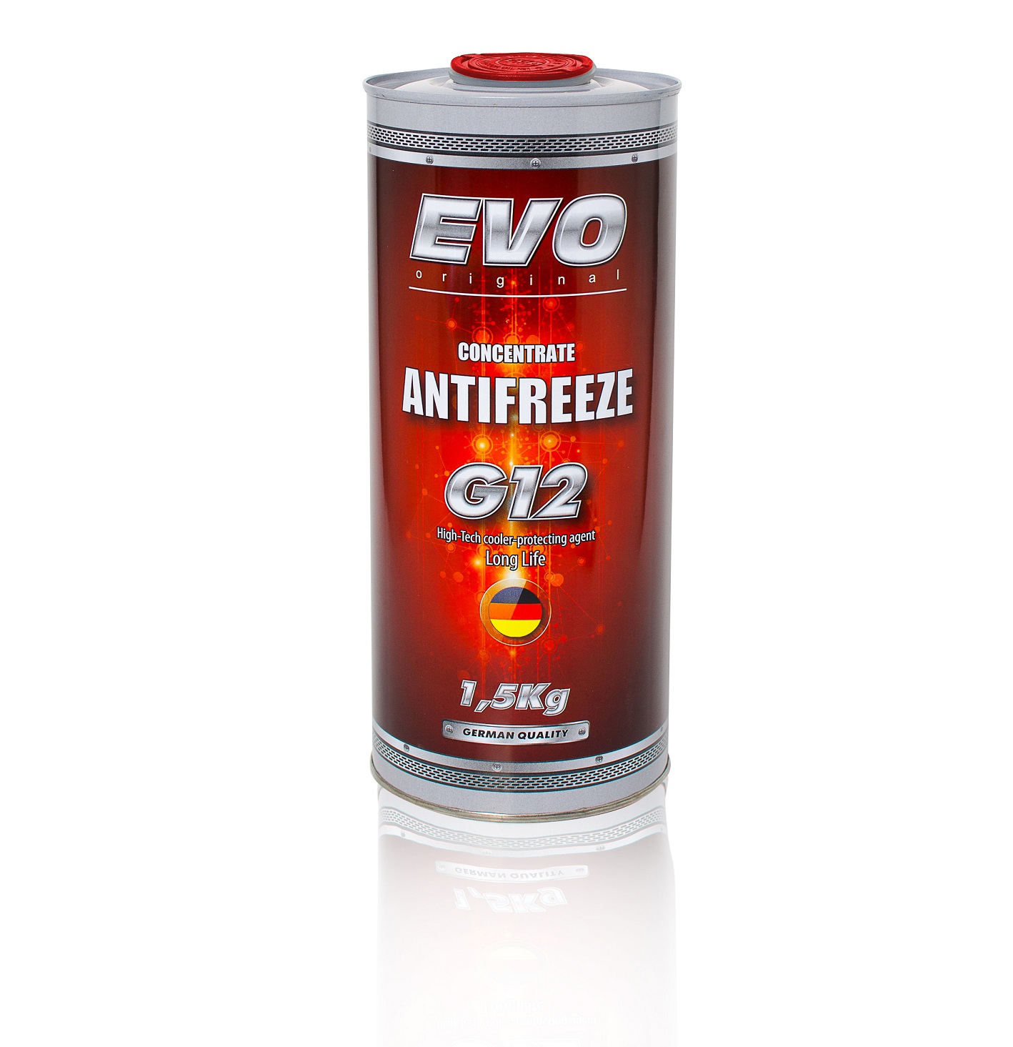 EVO 4291678012044 Antifreeze concentrate G12 ANTIFREEZE, red, 1.5 l 4291678012044: Buy near me in Poland at 2407.PL - Good price!