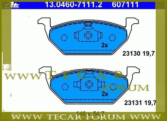VAG 1J0 698 151 J Brake Pad Set, disc brake 1J0698151J: Buy near me in Poland at 2407.PL - Good price!