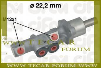 VAG 1K1 614 019 Brake Master Cylinder 1K1614019: Buy near me in Poland at 2407.PL - Good price!