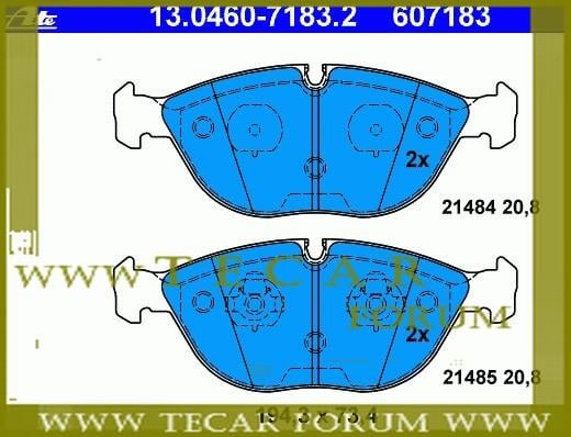 VAG 3B7 698 151 Brake Pad Set, disc brake 3B7698151: Buy near me in Poland at 2407.PL - Good price!