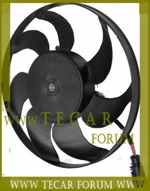 VAG 1K0 959 455 DH Вентилятор радиатора 1K0959455DH: Отличная цена - Купить в Польше на 2407.PL!