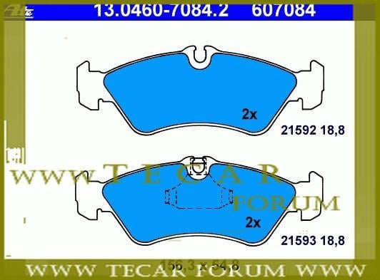 VAG 2D0 698 451 Brake Pad Set, disc brake 2D0698451: Buy near me at 2407.PL in Poland at an Affordable price!