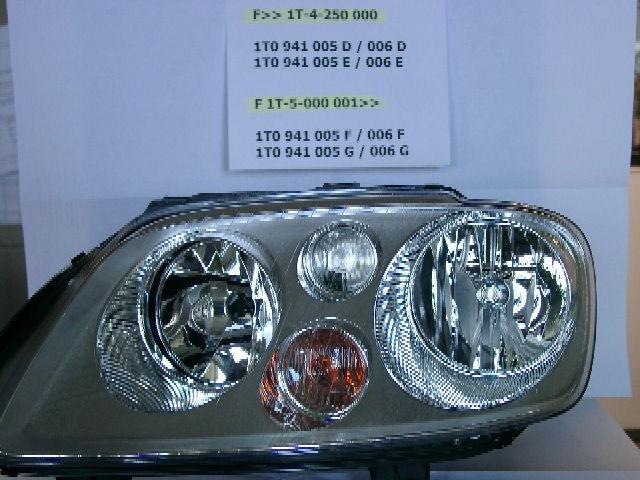 VAG 1T0941005F Reflektor główny 1T0941005F: Dobra cena w Polsce na 2407.PL - Kup Teraz!