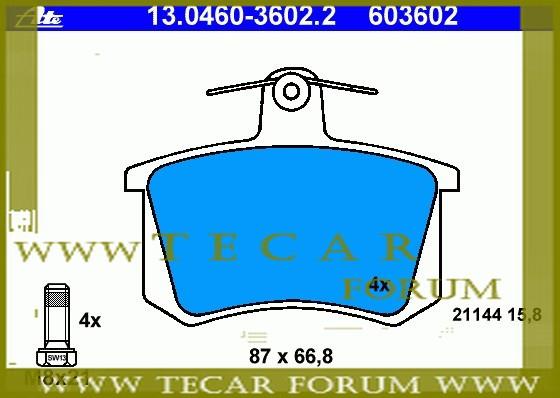 VAG 4D0.698.451A Brake Pad Set, disc brake 4D0698451A: Buy near me at 2407.PL in Poland at an Affordable price!