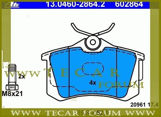 VAG 6X0 698 451A Brake Pad Set, disc brake 6X0698451A: Buy near me at 2407.PL in Poland at an Affordable price!