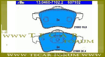 VAG 7D0 698 151 Klocki hamulcowe, zestaw 7D0698151: Dobra cena w Polsce na 2407.PL - Kup Teraz!