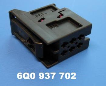VAG 6Q0 937 702 electrical connector housing 6Q0937702: Buy near me in Poland at 2407.PL - Good price!
