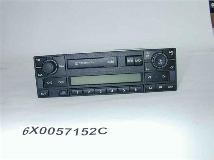 VAG 6X0 057 152 C Radio kaseta stereo-kaseta, votex 6X0057152C: Dobra cena w Polsce na 2407.PL - Kup Teraz!