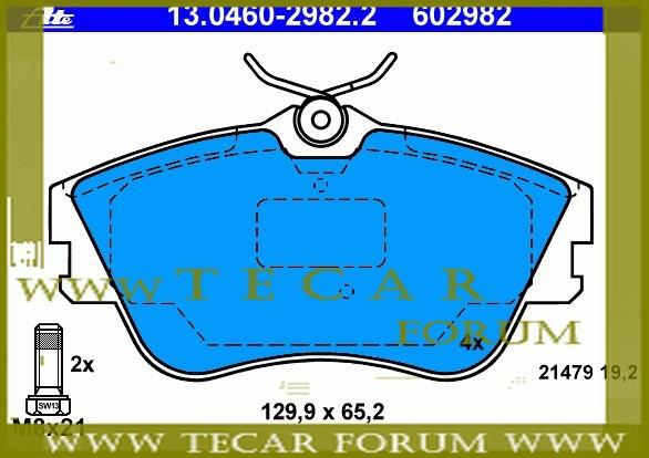 VAG 701 698 151 E Brake Pad Set, disc brake 701698151E: Buy near me in Poland at 2407.PL - Good price!