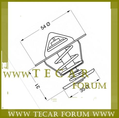 VAG 056 121 113 D Thermostat, coolant 056121113D: Buy near me in Poland at 2407.PL - Good price!