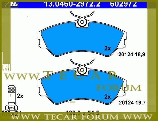 VAG 701 698 151 C Brake Pad Set, disc brake 701698151C: Buy near me in Poland at 2407.PL - Good price!