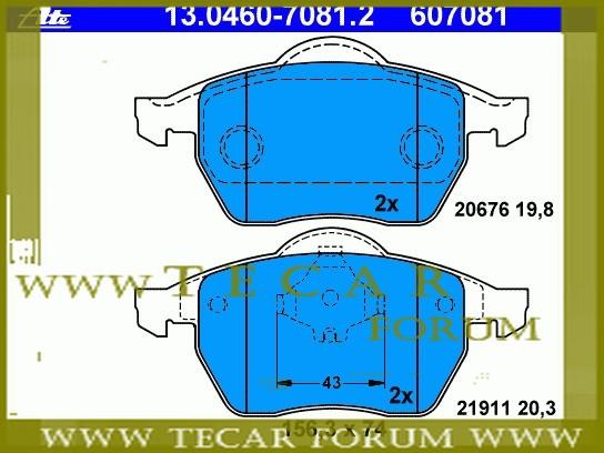 VAG 8N0 698 151 Brake Pad Set, disc brake 8N0698151: Buy near me in Poland at 2407.PL - Good price!
