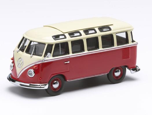 VAG 231 099 300 A Y3D Model Autka Volkswagen T1 Bus Samba 1950-1967 (1:43) 231099300AY3D: Dobra cena w Polsce na 2407.PL - Kup Teraz!