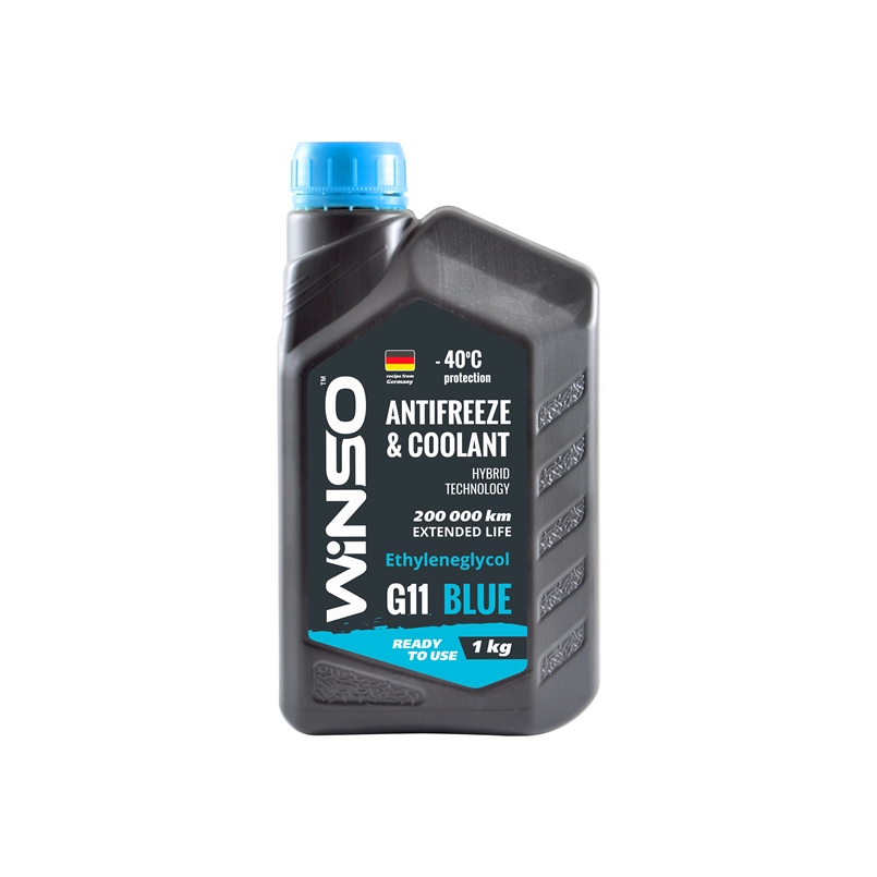 Winso 880980 Antifreeze G11, blue, -40°C, 1 l 880980: Buy near me in Poland at 2407.PL - Good price!