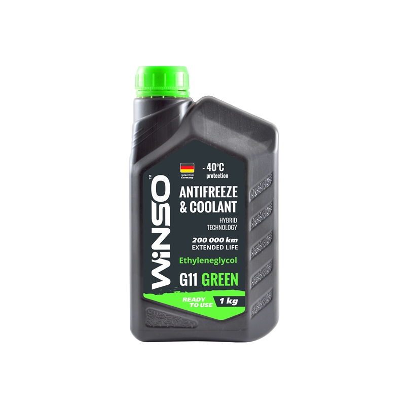 Winso 880960 Coolant G11, green, -40°C, 1 L 880960: Buy near me in Poland at 2407.PL - Good price!