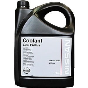Coolant L248 PREMIX, green, -38°C, 5 L Nissan KE902-99945