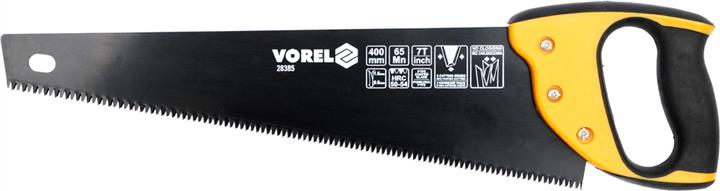Vorel 28385 Wood saw with teflon coating, 400mm 28385: Buy near me in Poland at 2407.PL - Good price!