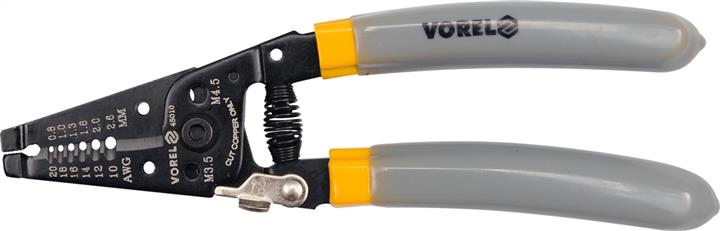 Vorel 45010 Crimping pliers for insulation stripping, 185mm 45010: Buy near me at 2407.PL in Poland at an Affordable price!