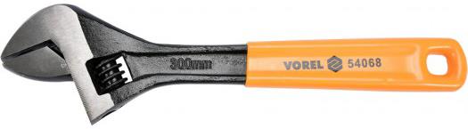 Vorel 54068 Ключ разводной, резиновая ручка 300 мм 54068: Отличная цена - Купить в Польше на 2407.PL!