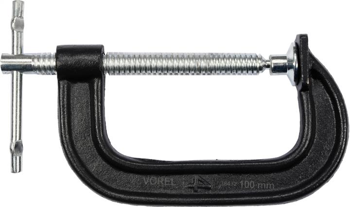 Vorel 38432 C-clamp, 100mm 38432: Buy near me at 2407.PL in Poland at an Affordable price!
