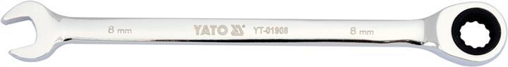 Yato YT-01908 Klucz płasko-oczkowy z grzechotką 8mm YT01908: Dobra cena w Polsce na 2407.PL - Kup Teraz!