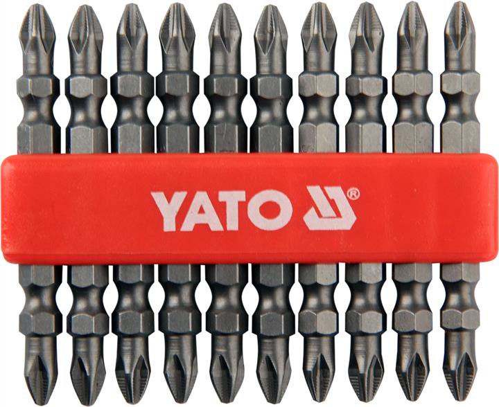 Yato YT-0481 Końcówki wkrętakowe dwustronne ph2x 65 mm, kpl. 10 szt YT0481: Atrakcyjna cena w Polsce na 2407.PL - Zamów teraz!