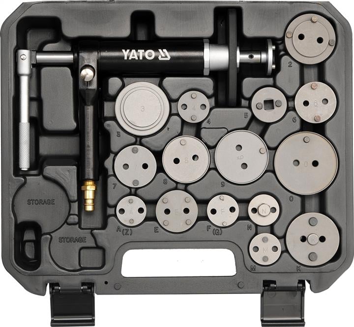 Yato YT-0671 Disc brake pad and caliper 16 pcs YT0671: Buy near me in Poland at 2407.PL - Good price!