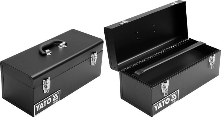 Yato YT-0883 Skrzynka narzędziowa, metalowa 428x 180x 180 mm YT0883: Dobra cena w Polsce na 2407.PL - Kup Teraz!