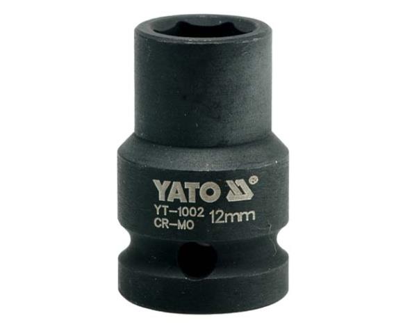 Yato YT-1002 Головка торцевая ударная шестигранная 1/2" 12 мм YT1002: Отличная цена - Купить в Польше на 2407.PL!