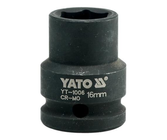 Yato YT-1006 Hexagonal Impact socket 1"/2" 16 mm YT1006: Buy near me in Poland at 2407.PL - Good price!